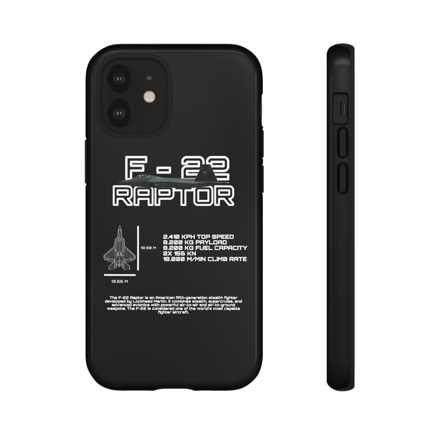F-22 Raptor Phone Case