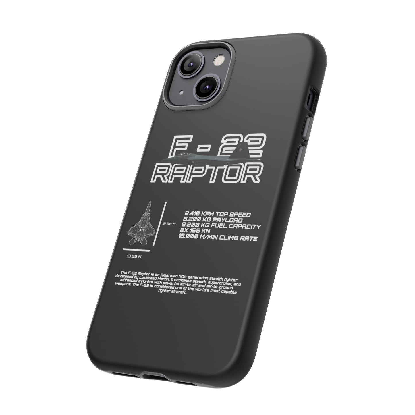F-22 Raptor Phone Case