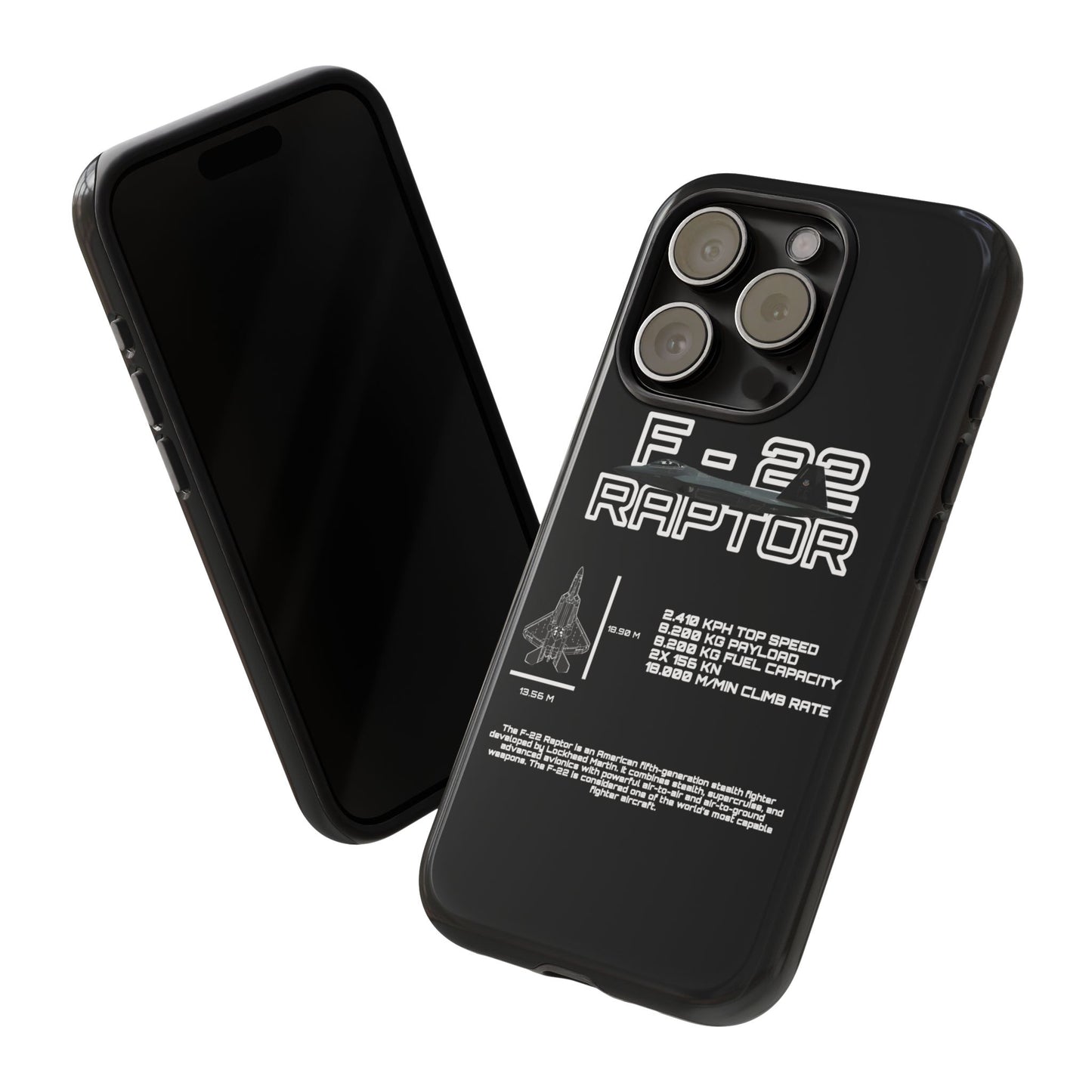 F-22 Raptor Phone Case