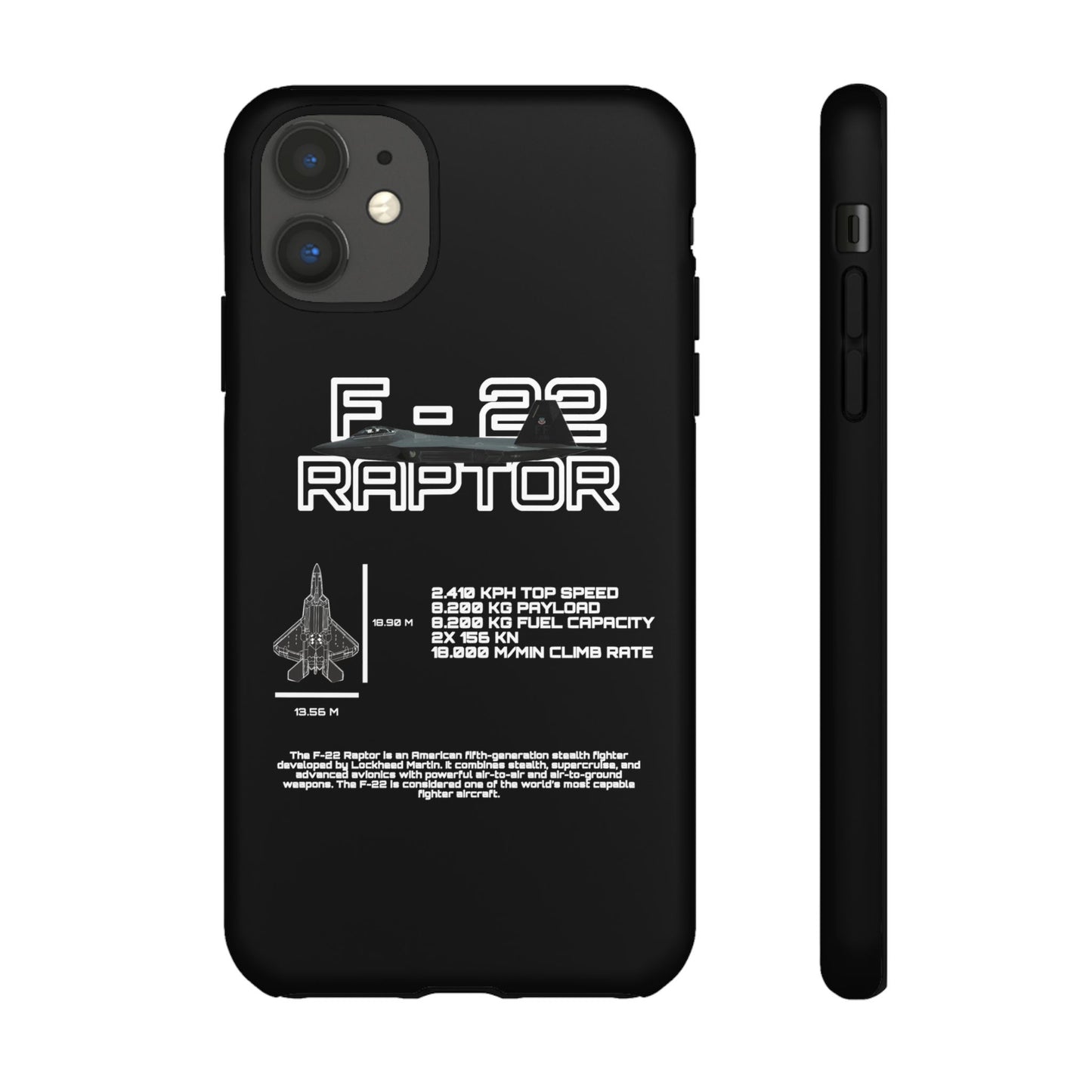 F-22 Raptor Phone Case