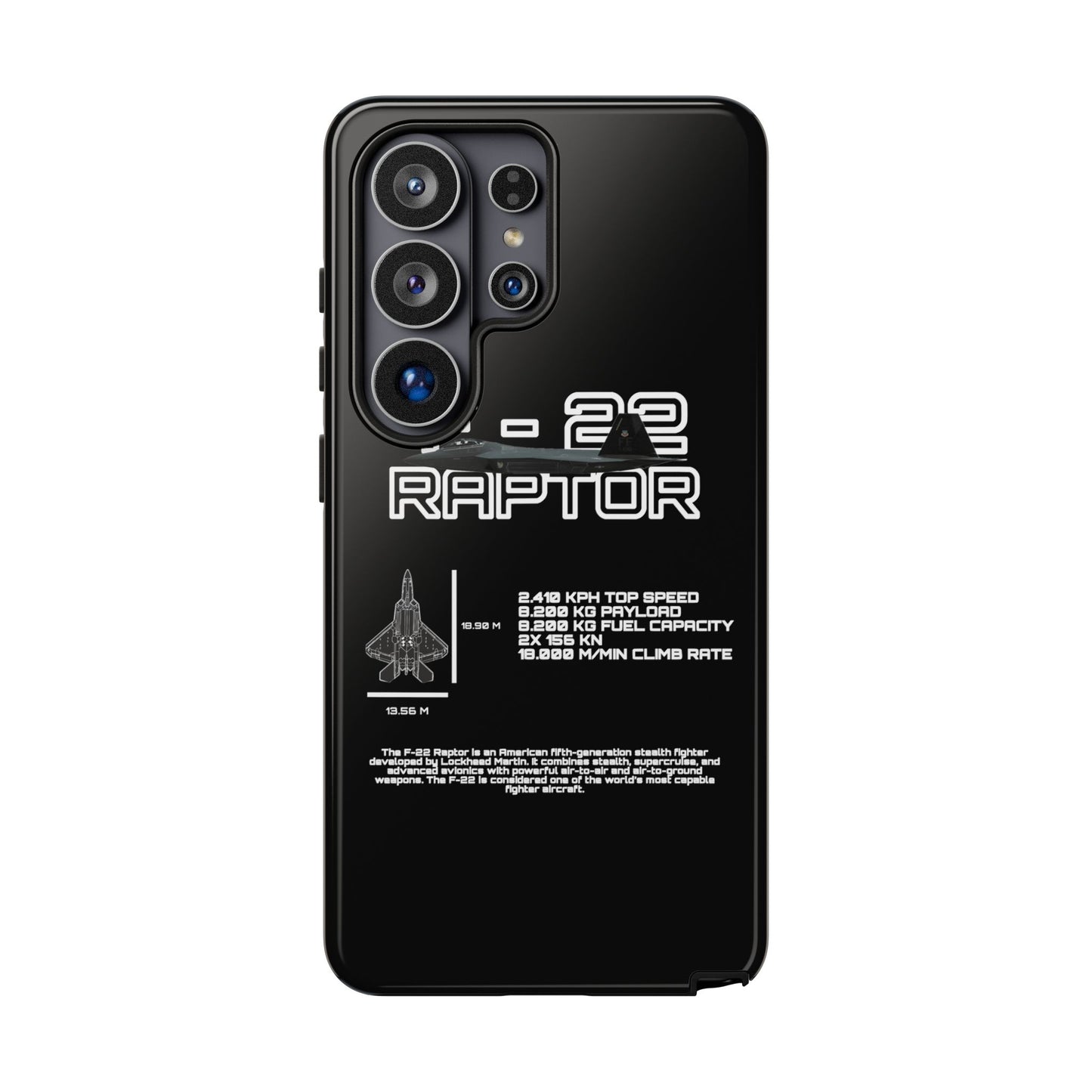 F-22 Raptor Phone Case