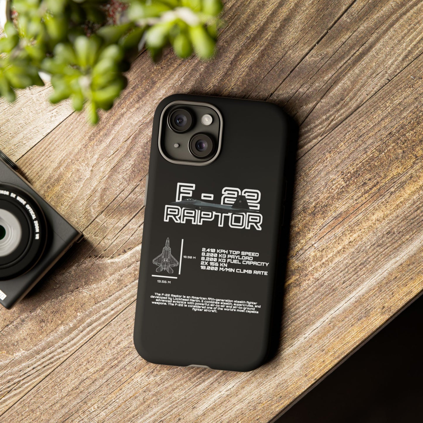 F-22 Raptor Phone Case