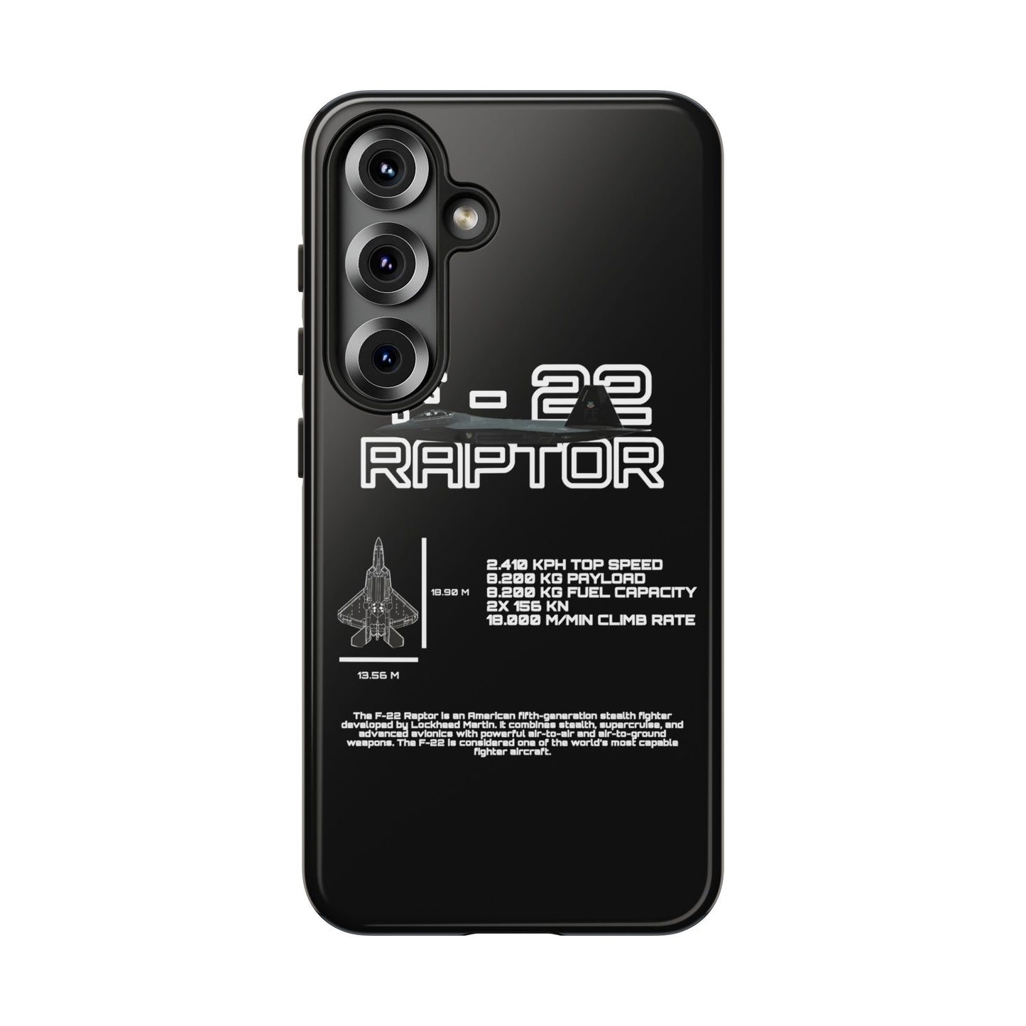 F-22 Raptor Phone Case