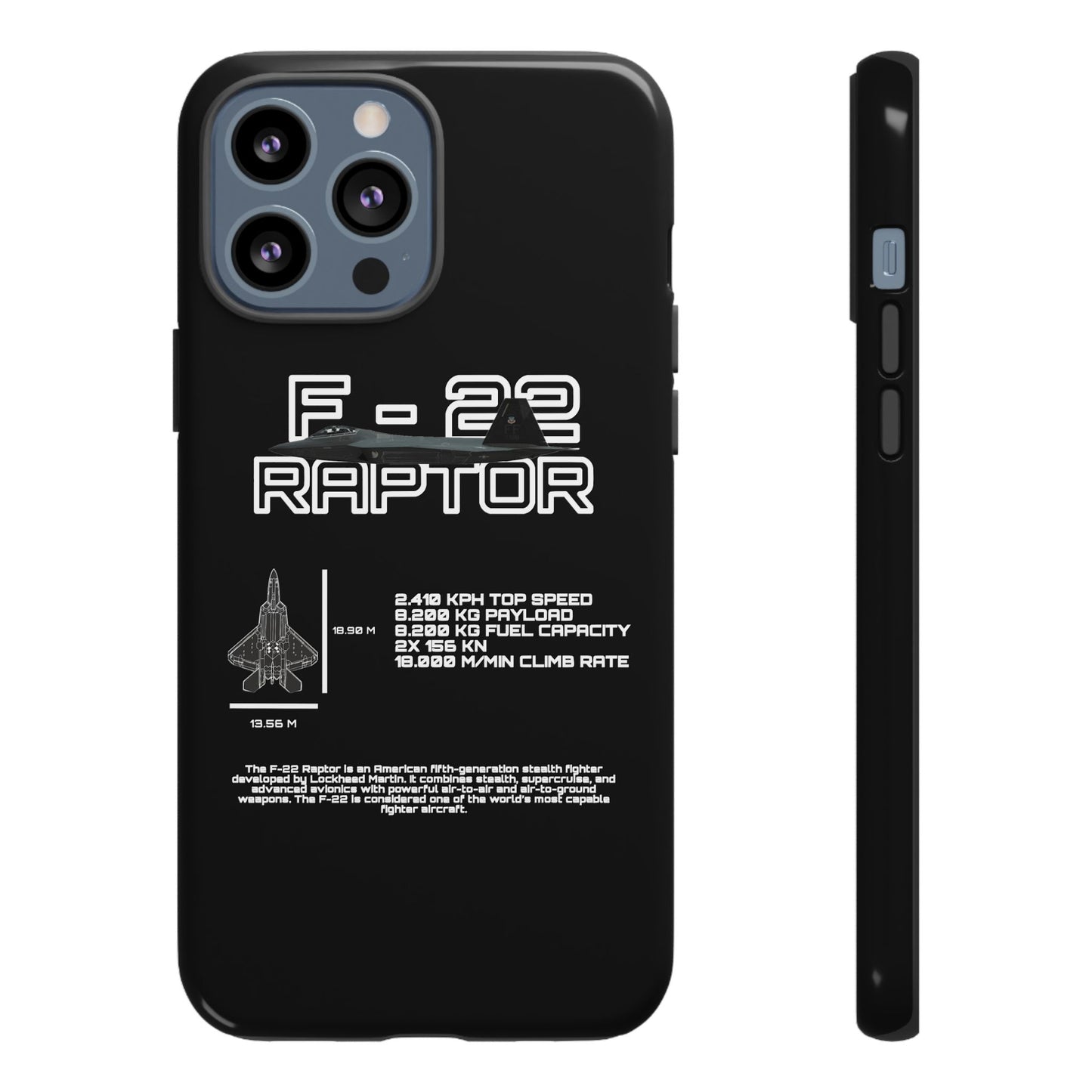 F-22 Raptor Phone Case