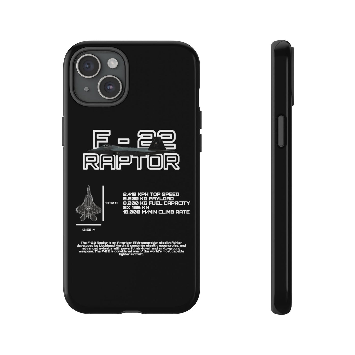 F-22 Raptor Phone Case