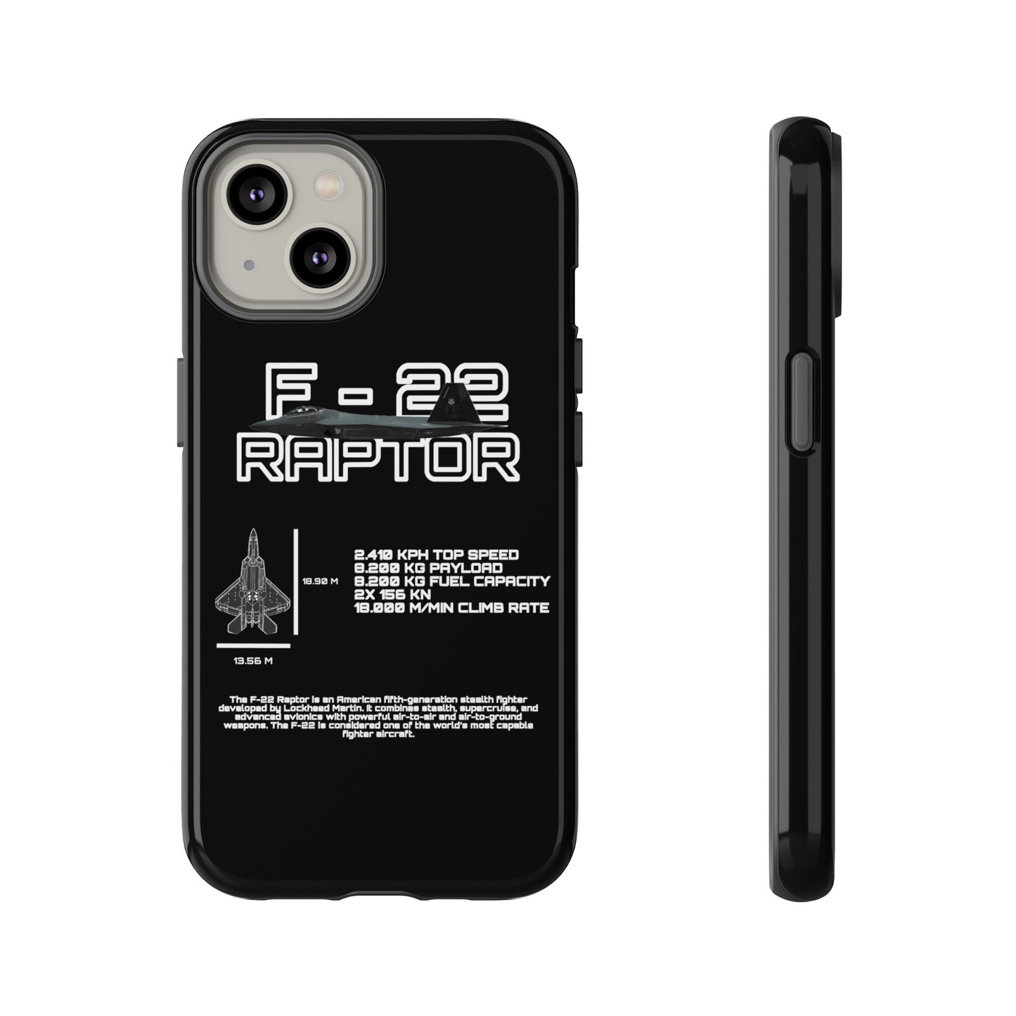 F-22 Raptor Phone Case