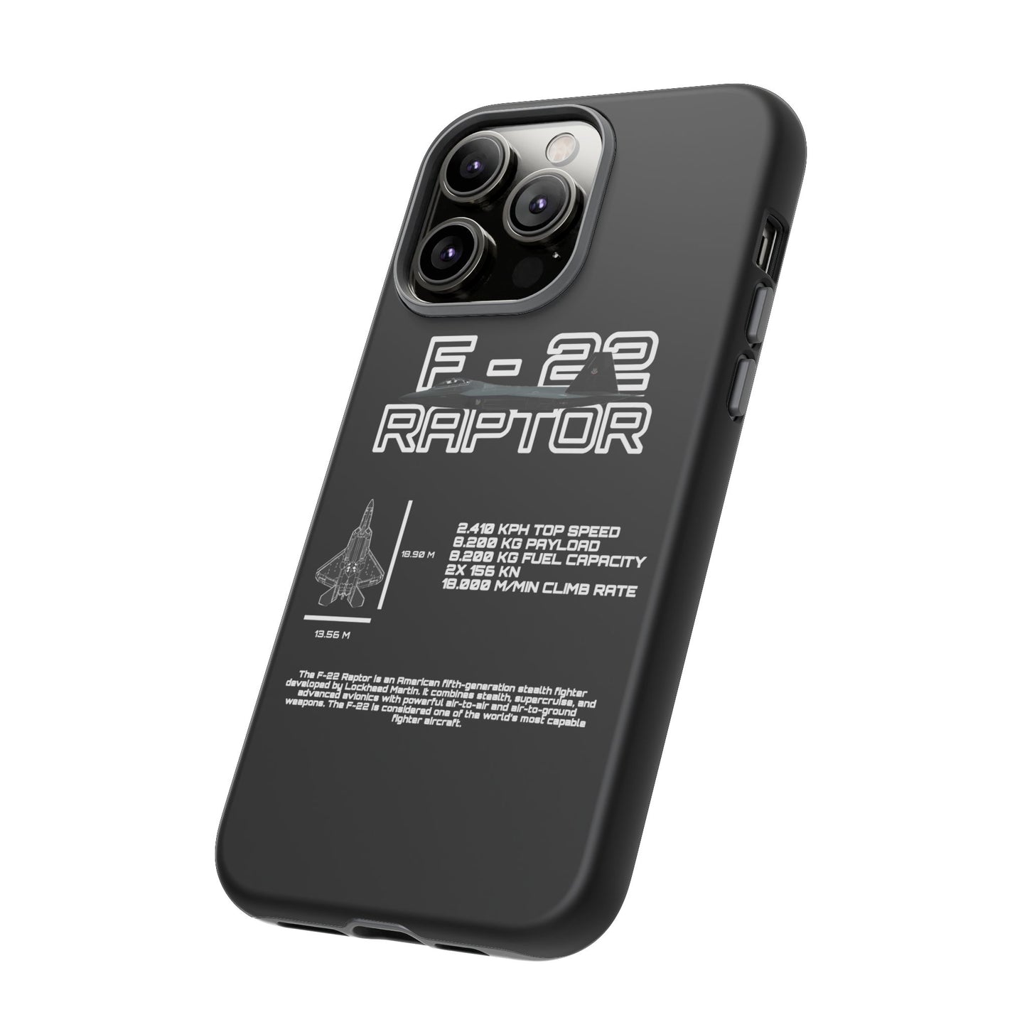 F-22 Raptor Phone Case