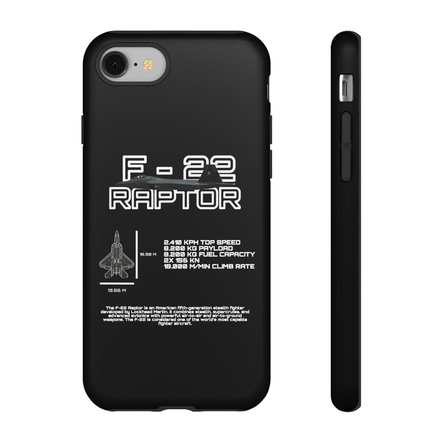 F-22 Raptor Phone Case