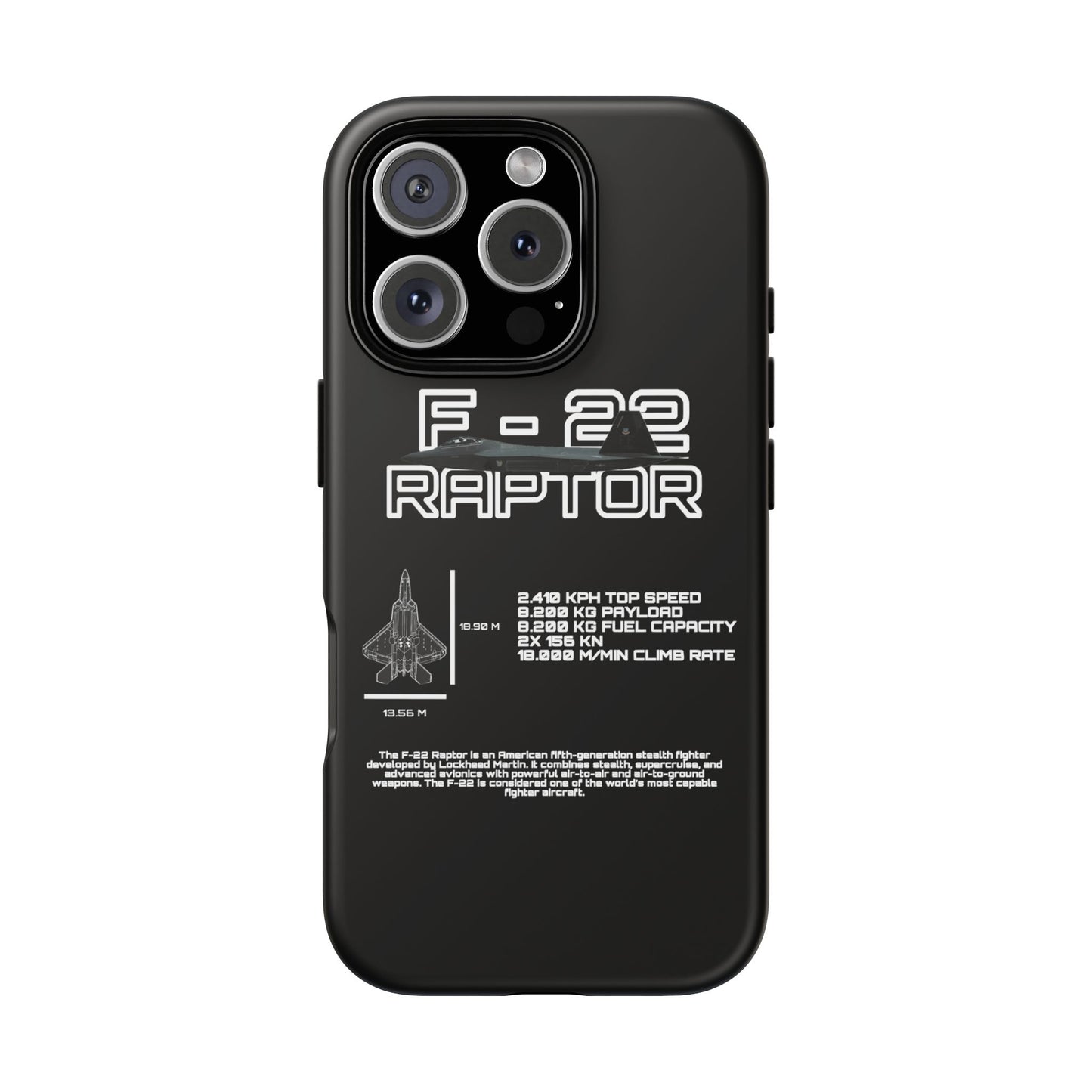 F-22 Raptor Phone Case