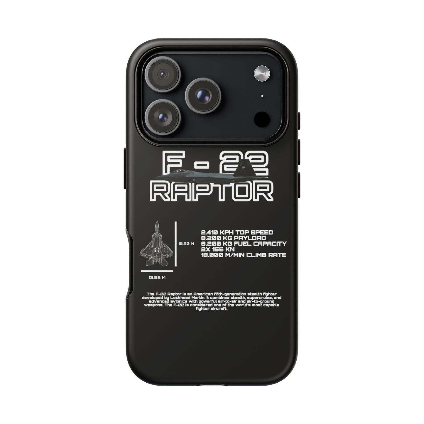 F-22 Raptor Phone Case