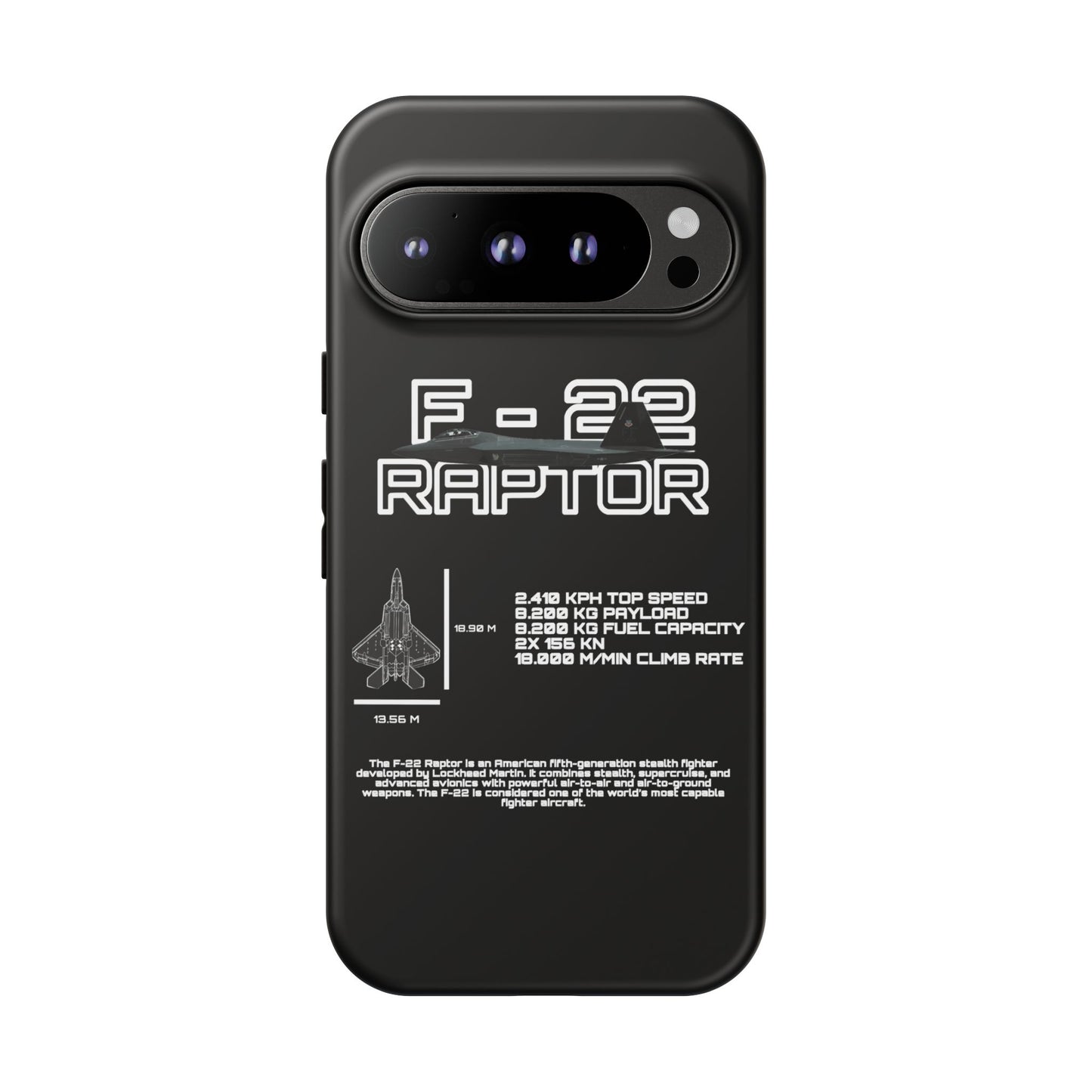 F-22 Raptor Phone Case