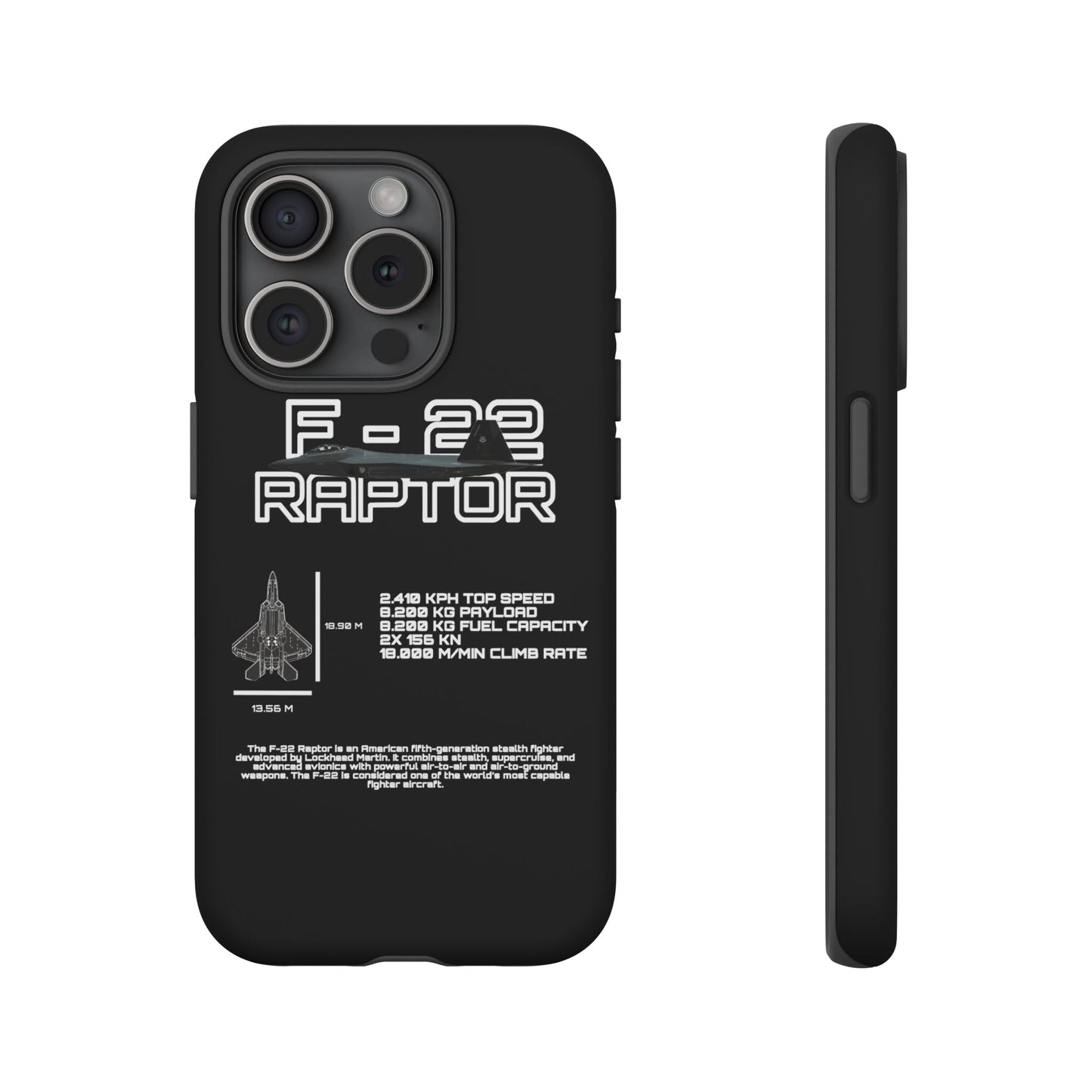 F-22 Raptor Phone Case
