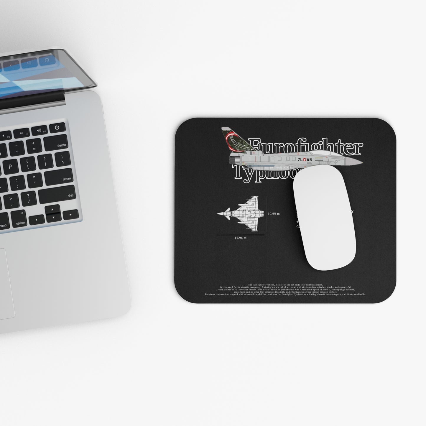 Eurofighter Typhoon Small Mousepad