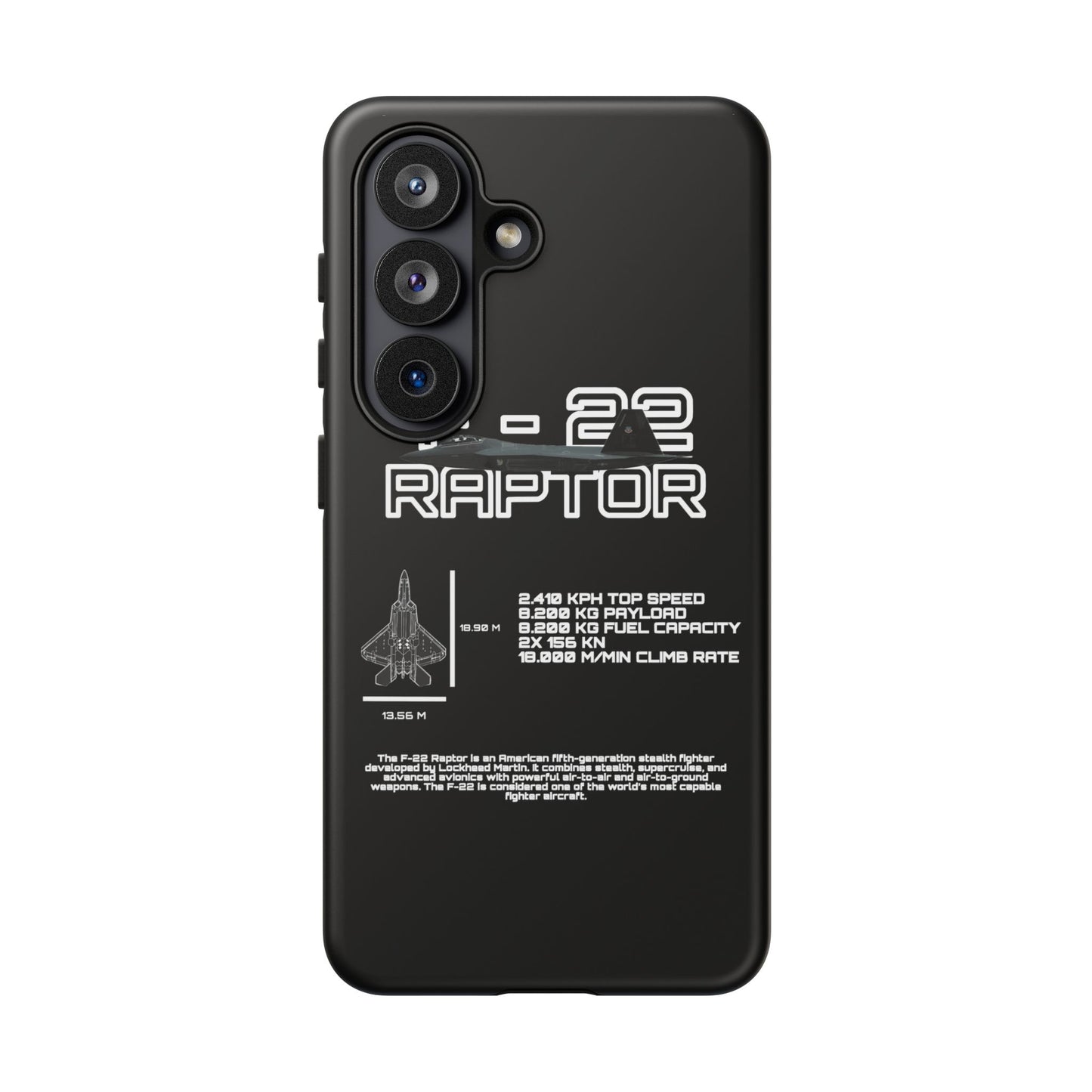 F-22 Raptor Phone Case